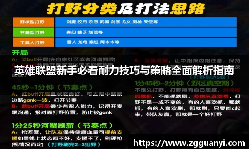 英雄联盟新手必看耐力技巧与策略全面解析指南
